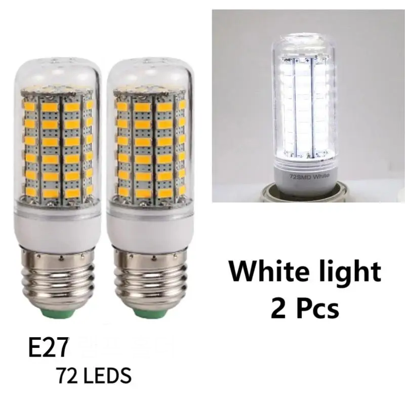 2pcs E27 LED Corn Bulb | 2700Kβ6500K | 360Β° Beam | Energy-Saving