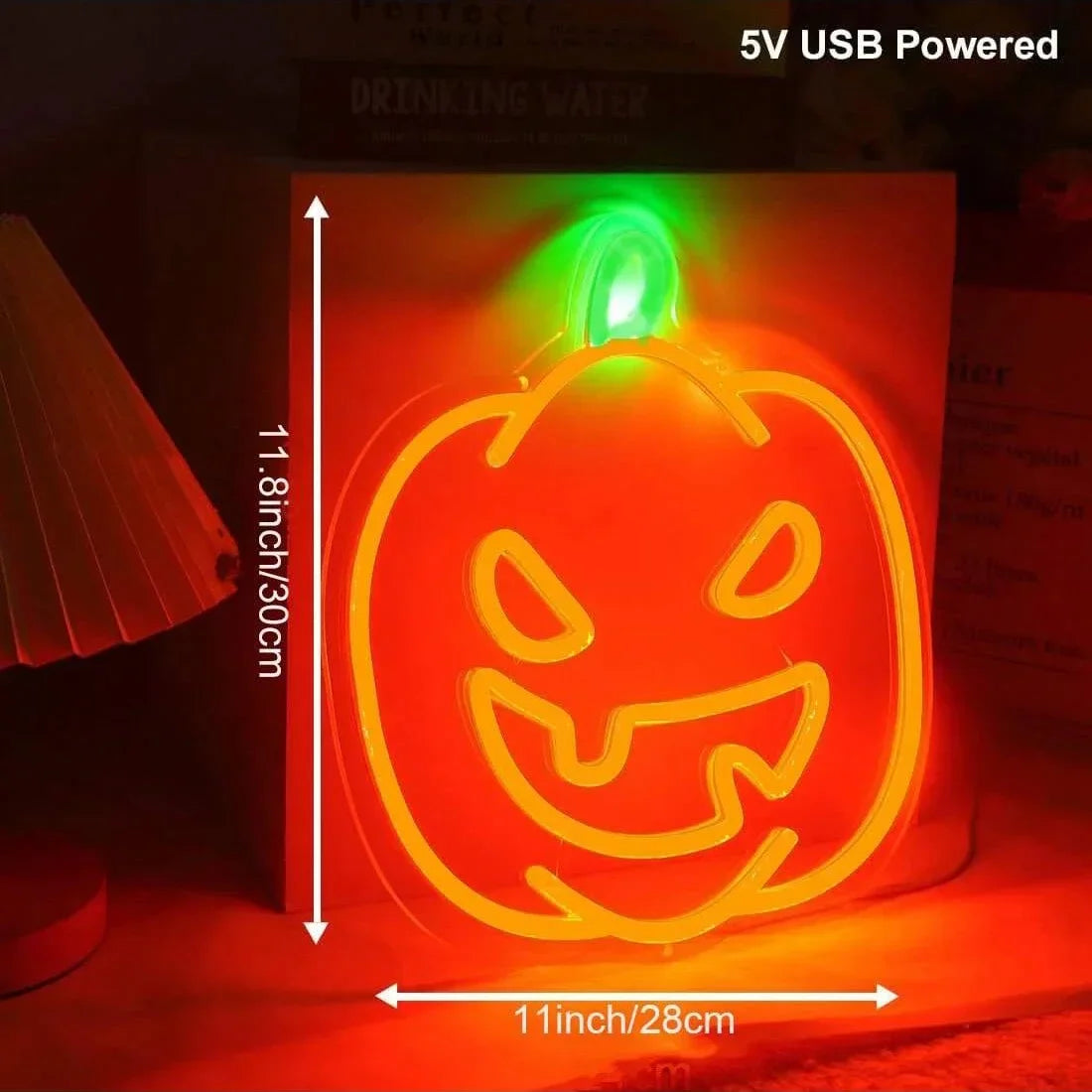 Halloween Pumbkin Neon Light
