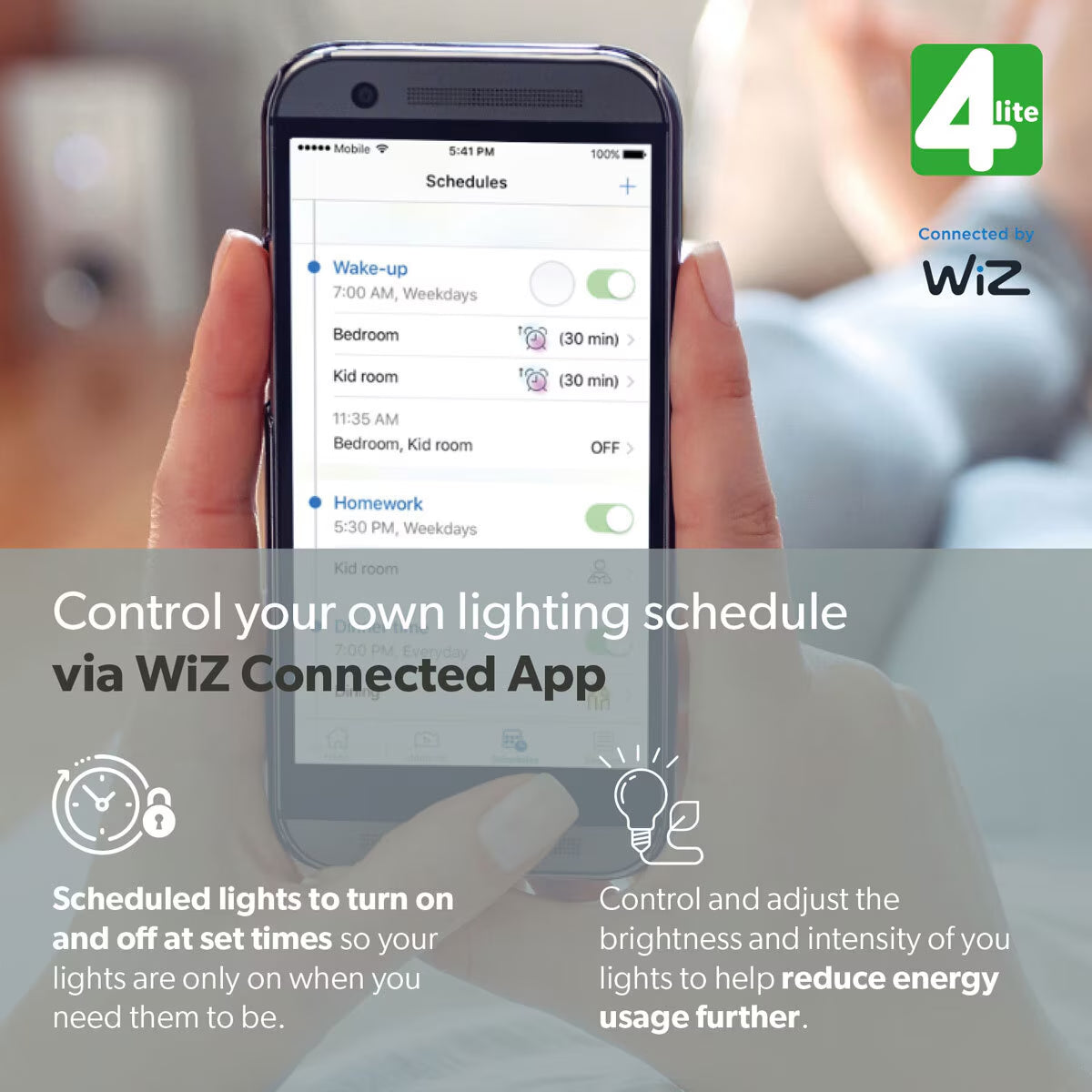 Smart Outdoor Festoon Lights – 14.8m | RGB + Tunable White | WiZ App, Alexa & Google Compatible | IP65