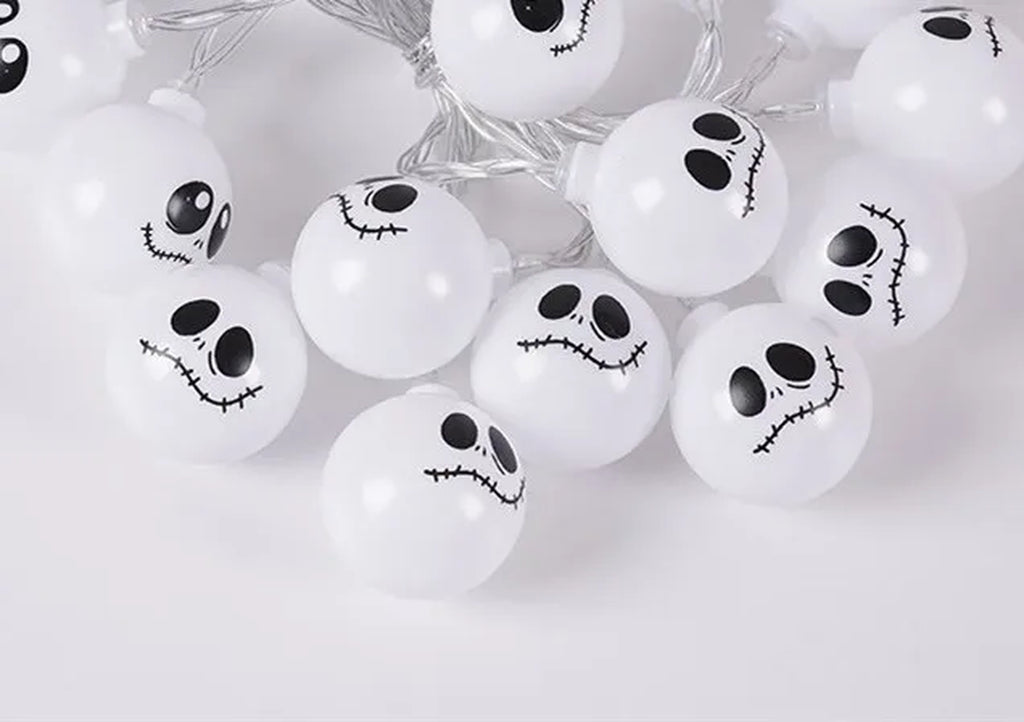 2025 Halloween Ghost String Lights LED 