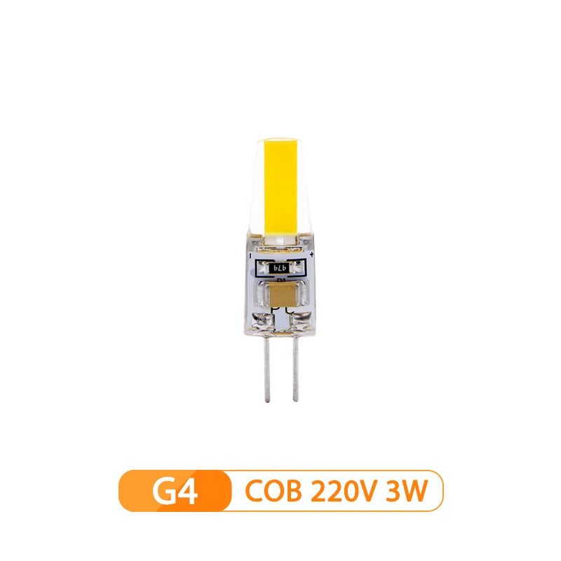 G4 Dimmable 3W 220/240V LED Bulbs - To Replace Halogen Bulbs x10