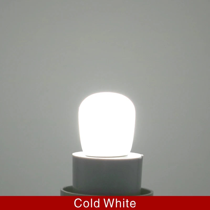  2pcs E14 LED Fridge Light Bulb | 3W Refrigerator Corn Lamp | Warm & Cool White | 220V