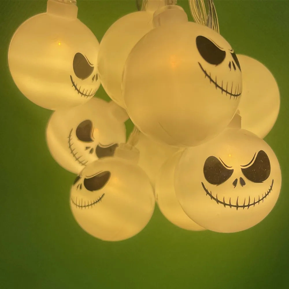 2025 Halloween Ghost String Lights LED 