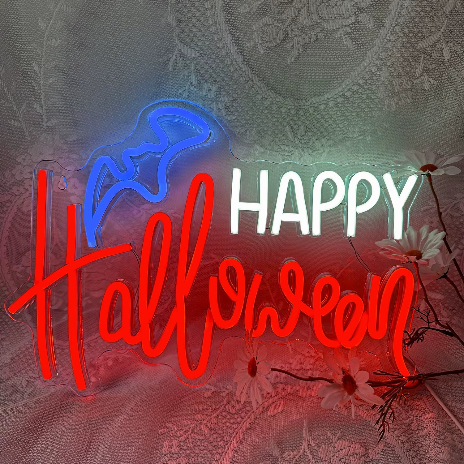 Happy Halloween LED Neon Sign 