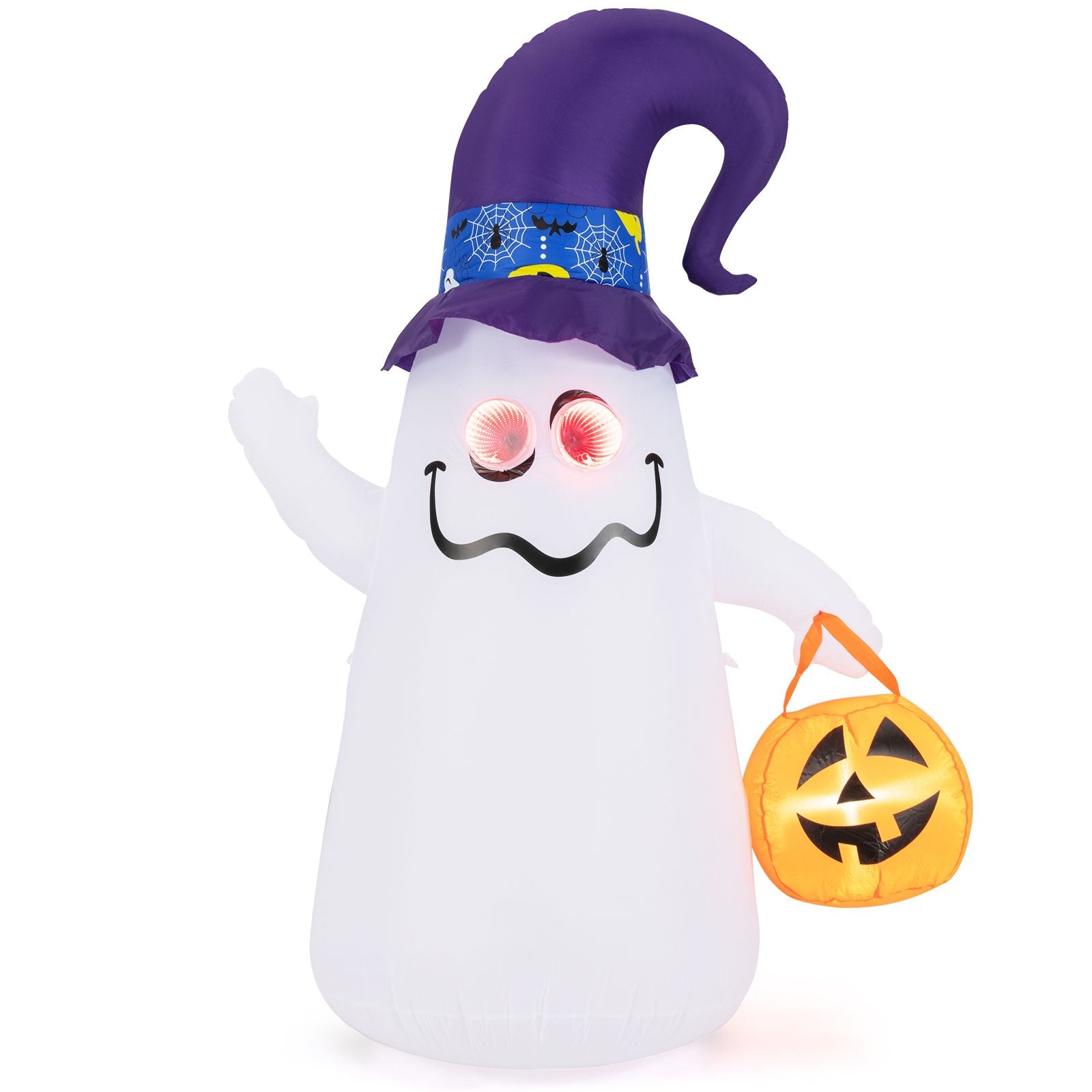 180 CM Halloween Inflatable with Dimming Infinity Mirror Lights